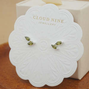 Flourish Studs - Silver