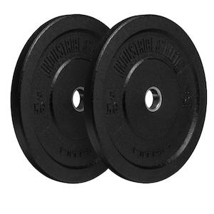 Olympic Plates: 5KG Nitro Bumper Plates - Pair
