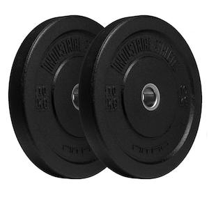 Olympic Plates: 10KG Nitro Bumper Plates - Pair