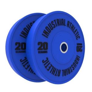 Olympic Plates: 20kg HD Bumper Plates - Blue/Pair