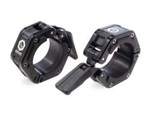 Barbell Collars: Lock-Jaw Flex - Black