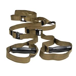 Gymnastic Rings: Suspension Trainer - Green