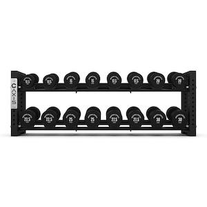 Storage: All-in-1 Storage - PU Dumbbell 2 Shelf