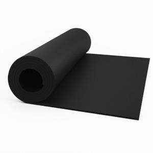 Gym Flooring: Rubber Gym Floor Roll - 10mm x 1.5m