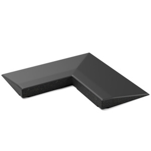 Gym Flooring: SHOCK-TILE Flooring Corner 50mm