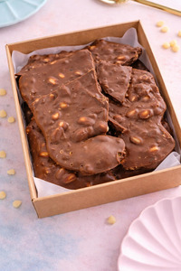 Peanut Brittle Milk Chocolate Bark