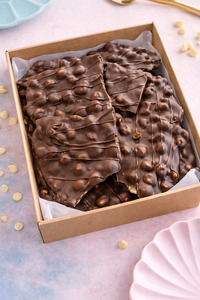 Chocolate Bark: Hazelnut Milk Chocolate Bark