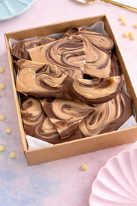 Strawberry Milk Chocolate Bark