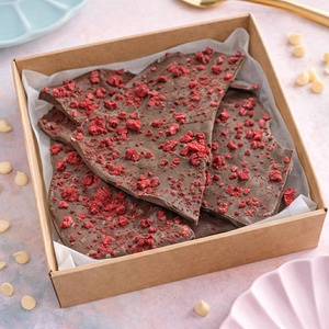 Dark Chocolate Raspberry Bark