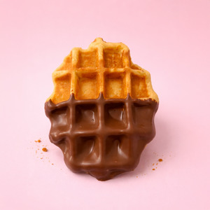 I C Waffles: Banana Milk Chocolate Waffle - 6 Pack