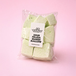 Marshmallows: Sour Feijoa Marshmallow