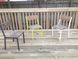 Products: Steel framed chair