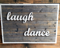 Artwork: Inspirational wall art