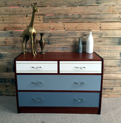 Upcycled Furniture: Stunning mahogany drawers (sold)