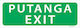 Putanga Exit - Industrial Signs
