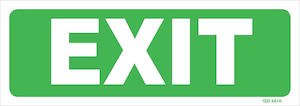 Products: Exit Sign - Industrial Signs