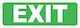 Exit Sign - Industrial Signs