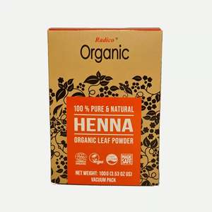 Natural Henna Powder - Radico Organic Hair Treatment Mask