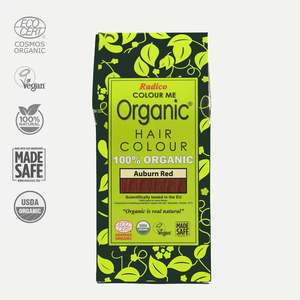 Hair Colour: Auburn Red - Radico Organic Hair Colour