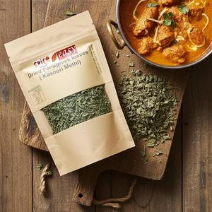 Products: Premium Dried Fenugreek Leaves (Kasuri Methi) – SpicenEasy NZ High-Quality Spices