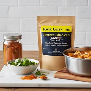 Products: Kwik Curry Butter Chicken Kit 20-Minute Authentic Meal SpicenEasy NZ