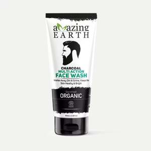 Face: AMAzing Earth Organic Charcoal Multi-Action Face Wash