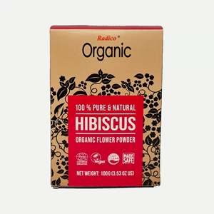 Hair Care: Hibiscus Hair Powder - Radico Organic Hair Strengthening Mask