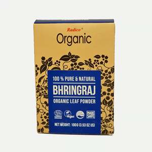 Bhringraj Leaf Hair Powder - Radico Organic Scalp Treatment Mask