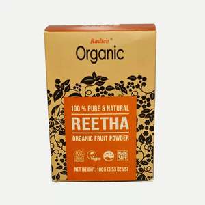 Hair Care: Reetha Fruit Hair Powder - Radico Organic Hair Cleansing Mask