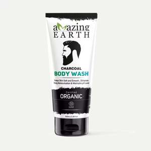 AMAzing Earth Organic Charcoal Body Wash