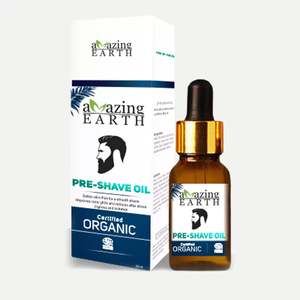 Men: AMAzing Earth Organic Pre-Shave Oil