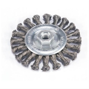 Wire Brush Grinder: Fire Bird WIRE BRUSH GRINDER TWISTED WHEEL BRUSH 125MM M14X2 STAINLESS STEEL