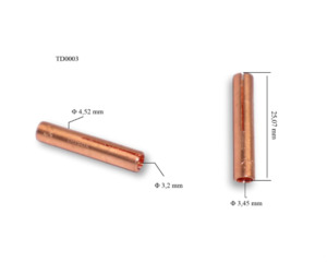 Fire Bird 3.2mm tig collet 13n24 2pk