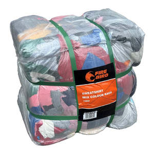 Rags: Fire Bird Sweatshirt mix colour rags 16kg