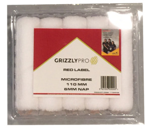 Paint Rollers: 1PC OF 10 110mm Microfiber sleeves 6mm nap