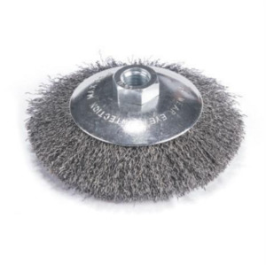 Fire Bird WIRE BRUSH GRINDER CRIMPED CUP BRUSH BEVEL 100MM M14X2