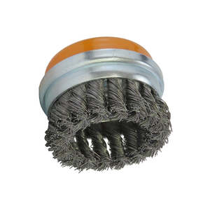 Fire Bird WIRE BRUSH GRINDER CUP BRUSH TWISTED 75MM M14X2 MILD STEEL