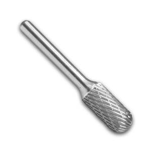 Fire Bird tungsten  carbide burr 06mm x 16mm x m6 shape C