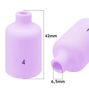 Tig Cermaic: Fire Bird tig 4# ceramic 54n18 2pk