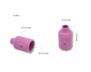 Fire Bird tig 5# ceramic 54n17 2pk