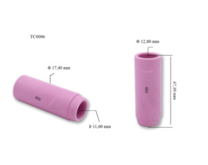 Tig Cermaic: Fire Bird tig 8# ceramic 10n46 2pk