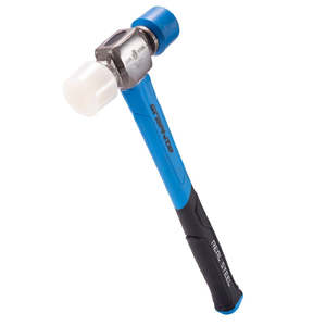 Vanquish: Real Steel- Jacketed Graphite Double Face Mallet,12-Ounce