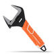 Vanquish- 8" Extra wide open adjustable wrench