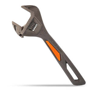 Pliers Wrenches: Vanquish- 12" Wide-Open Adjustable Wrench