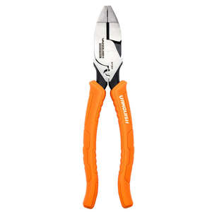 Vanquish Pliers: Vanquish- 9"HIGH-LEVERAGE LINESMAN PLIERS M