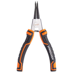 Vanquish- 7-Inch Straight Tip External Circlip Pliers