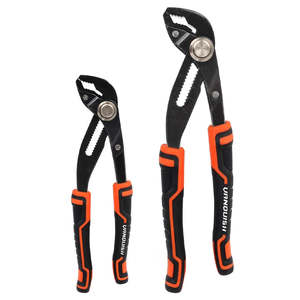 Vanquish Pliers: Vanquish- 2-Pieces Curved Jaw Groove Joint Pliers