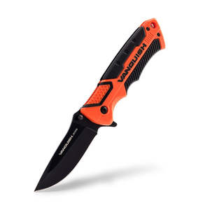 Vanquish Knife: Vanquish- 80mm 3-1/8" MPP Large Smooth Pocket Knife