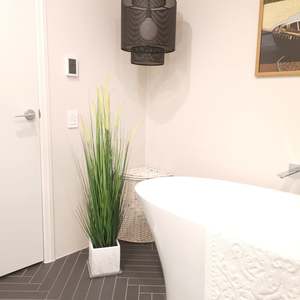 Flower: Tall Swamp Foxtail Grass Potted Artificial Plant