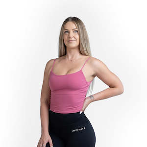 Tops: Apex Pink V2 Singlet